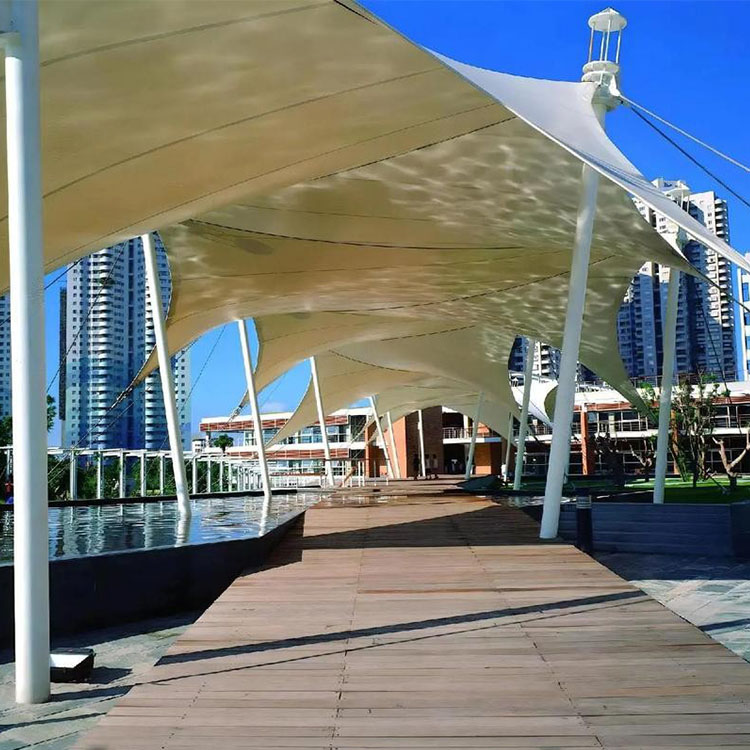 天柱县膜结构景观棚