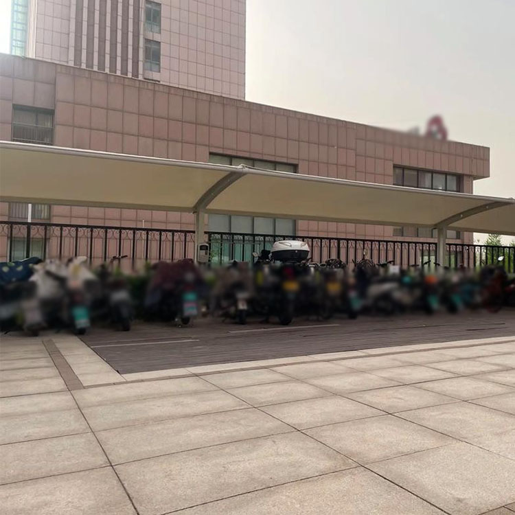 天柱县膜结构电动车棚